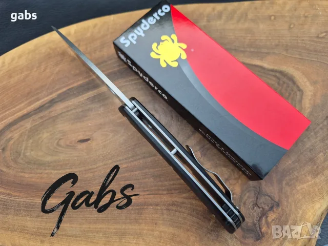 Сгъваем джобен нож Spyderco Subvert С239,светкавично отваряне Flipper, снимка 8 - Ножове - 49217205