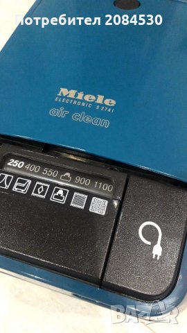 Прахосмукачка MIELE ELECTRONIC S 274 I/air clean, снимка 10 - Прахосмукачки - 35142772