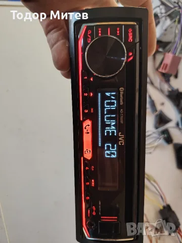 JVC KD - T702BT, снимка 5 - Радиокасетофони, транзистори - 56155384