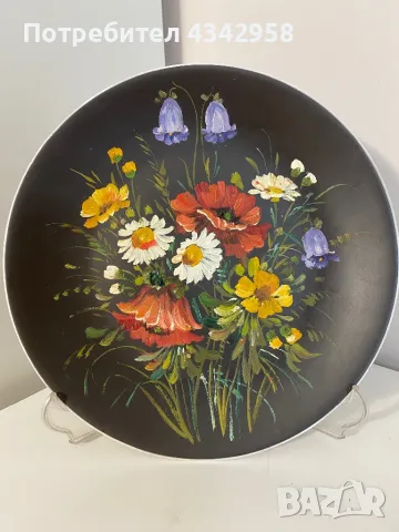 Запазено.Jaeger. Germany. Ретро чиния за стена. , снимка 1