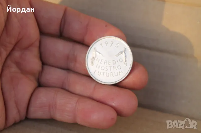 ''5 Швейцарски франка'' 1975-та година, снимка 7 - Нумизматика и бонистика - 47750723