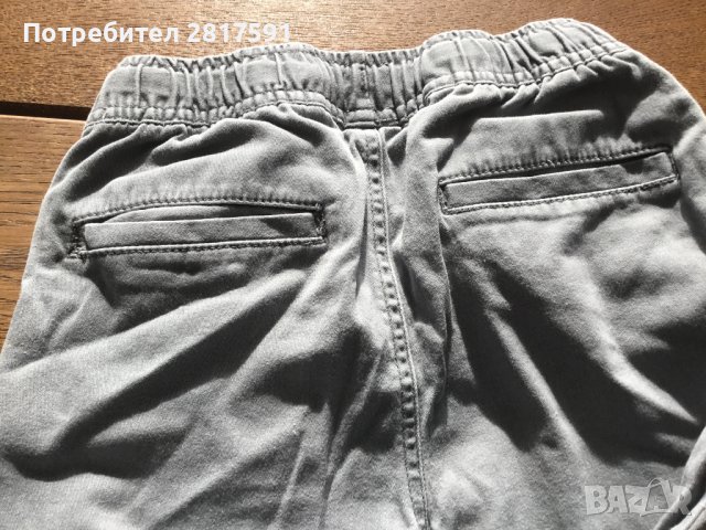 Сив детски  каргопанталон Wonder nation, размер М(8), снимка 4 - Детски панталони и дънки - 44144788