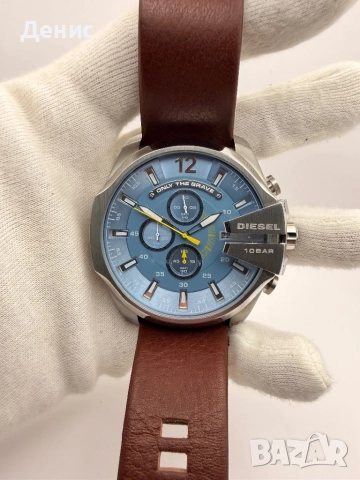 Мъжки часовник Diesel DZ4281 Mega Chief – Хронограф, 10 ATM, снимка 3 - Мъжки - 52834877