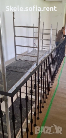 Алуминиево скеле за стълби, снимка 4 - Други машини и части - 50384332
