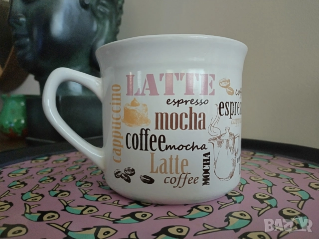 оригинална керамична чаша за топли напитки от Испания , снимка 2 - Чаши - 51558739