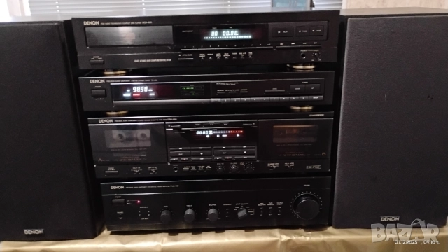 Комплект Denon - Amp,CD,Tuner,Deck, снимка 2 - Аудиосистеми - 52676742