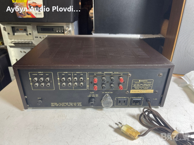 Sanyo DCA 1001 Solid State Stereo Pre Main Amplifier, снимка 9 - Ресийвъри, усилватели, смесителни пултове - 44751643