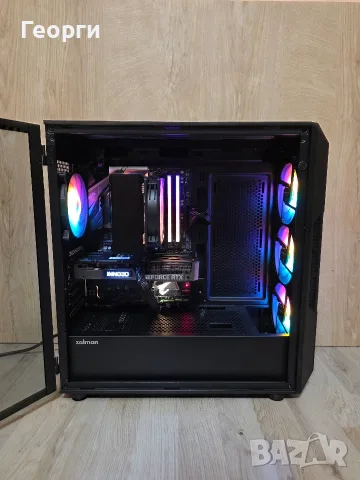 Геймърски компютър Ryzen 7 3700X / 3060 TI / 16GB / 512GB SSD, снимка 3 - Геймърски - 55731101