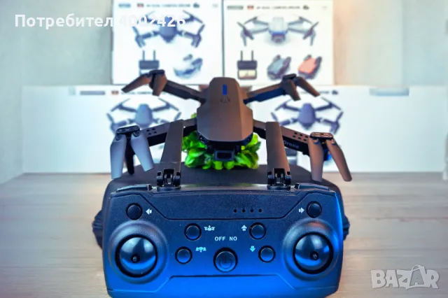 Дрон E99 дрон с две HD камери НОВ дрон!, снимка 2 - Дронове и аксесоари - 45147594