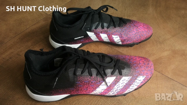 Adidas PREDATOR Astro Turf Football Boots Размер EUR 45 1/3 / UK 10 1/2 стоножки за футбол 222-14-S, снимка 3 - Футбол - 53124433