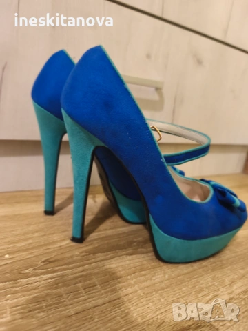 Токчета , снимка 6 - Дамски обувки на ток - 53346286