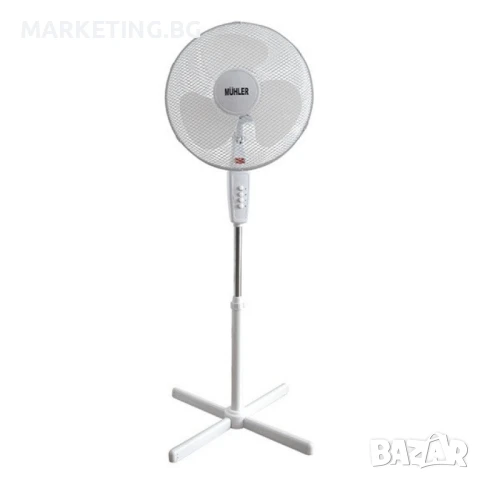 Вентилатор на стойка 16''Muhler, 40W, снимка 4 - Вентилатори - 50457456