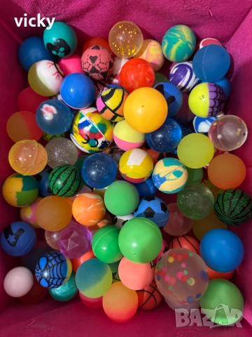 Подскачащи гумени топчета, силиконови топчета за вендинг машина