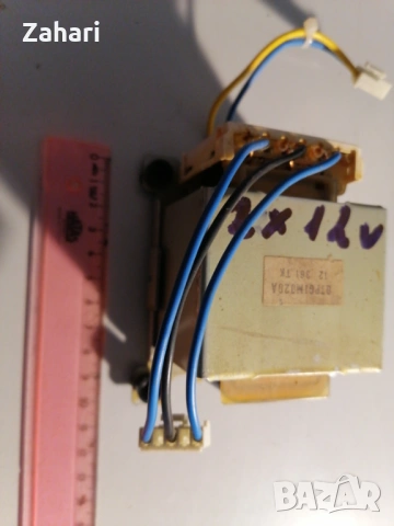 Трансформатор 230в /2х12в/2А/48VA, снимка 3 - Друга електроника - 53223468