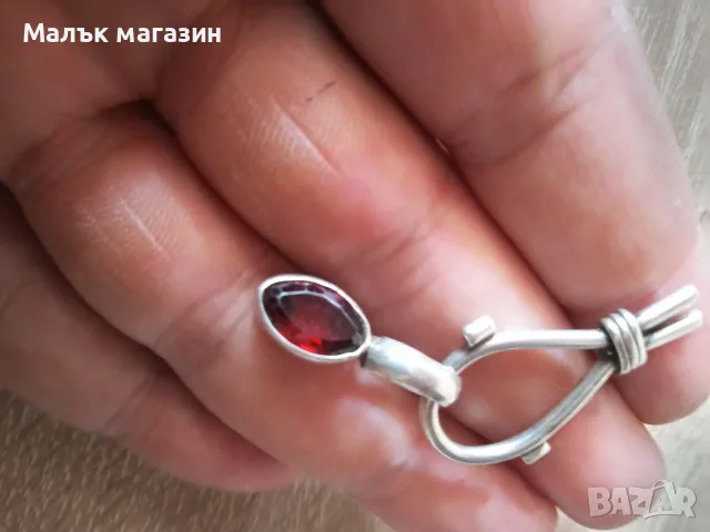 Сребърна висулка сребро, снимка 3 - Колиета, медальони, синджири - 55777762