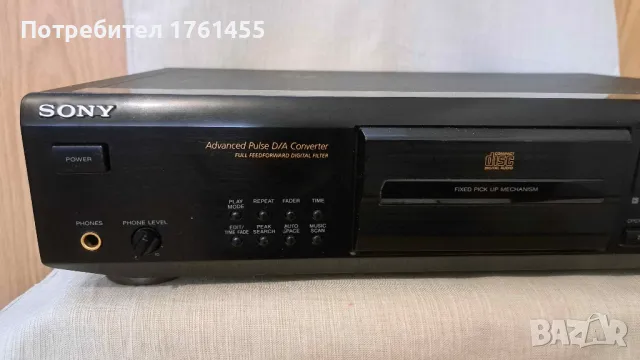 Висококачествен CD плеър SONY CDP-XE800, снимка 9 - Декове - 48846805