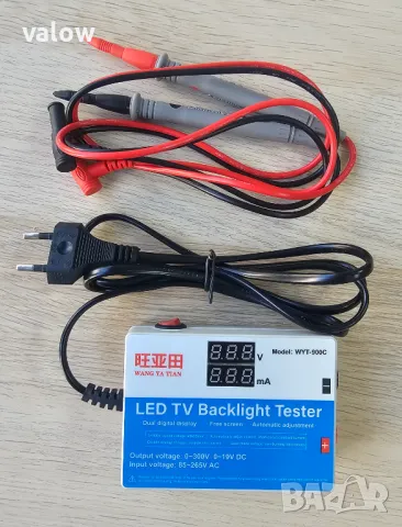 Тестер за светодиоди и светодиодни ленти LED подсветка, снимка 5 - Лед осветление - 47637073
