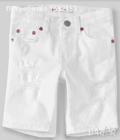 Levis Strauss къси панталони - 16 г, 176 см, снимка 4 - Къси панталони - 51860177