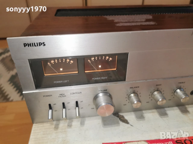 PHILIPS 594 AMPLIFIER-ВНОС SWEDEN 1204260816LCHERY1, снимка 11 - Ресийвъри, усилватели, смесителни пултове - 54170251