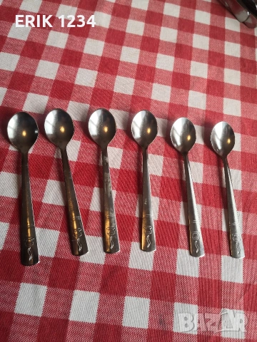 лъжици за кафе и чай, снимка 6 - Прибори за хранене, готвене и сервиране - 44792694