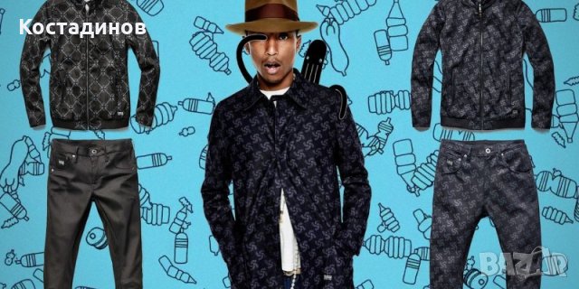 G-Star Bionic дънки от серията на Pharell Williams, снимка 2 - Дънки - 31398002