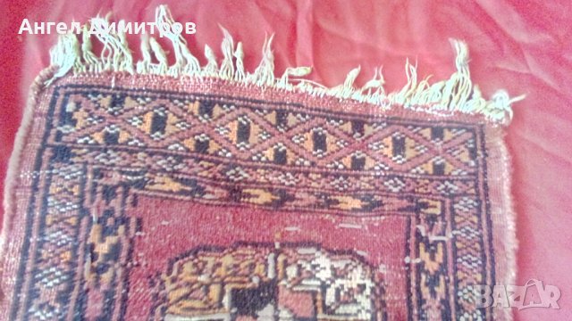 Старо персийско дебело вълнено чердже, снимка 6 - Антикварни и старинни предмети - 37057372