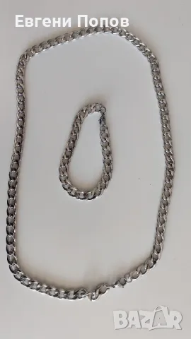 Продавам синджир и гривна., снимка 2 - Колиета, медальони, синджири - 50371940