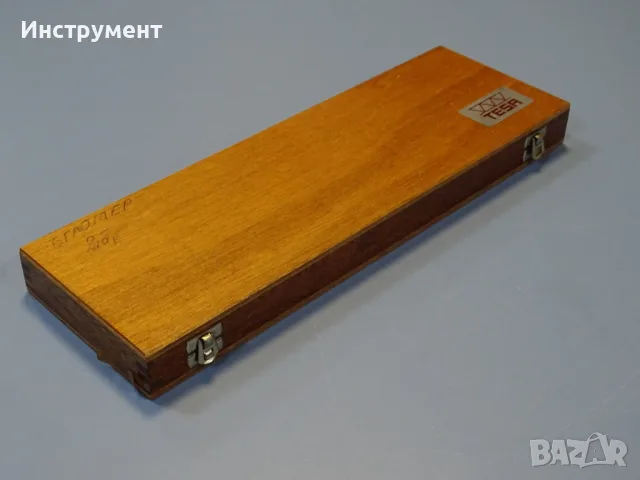 Машинен индикаторен ъгломер TESA EAC dial bevel protractor L-200 5′, снимка 6 - Други инструменти - 55747237