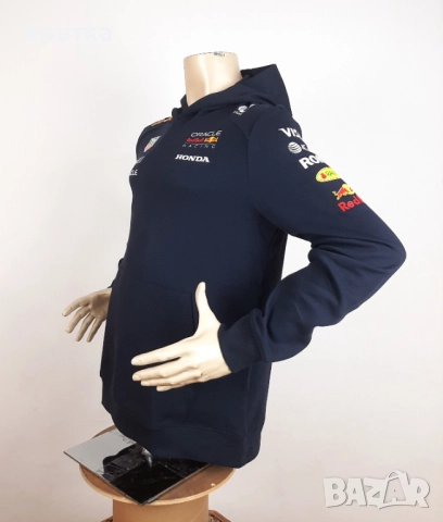Red Bull Racing F1 Teamline Hoodie - Оригинален мъжки суитшърт, снимка 7 - Суичъри - 52727392