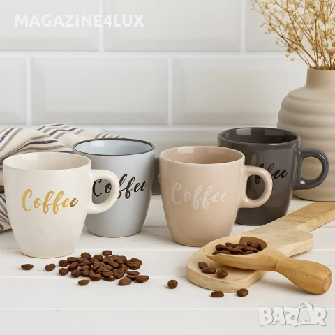 ☕️ Керамична чаша Coffee – 220 мл стил и уют във всяка глътка!