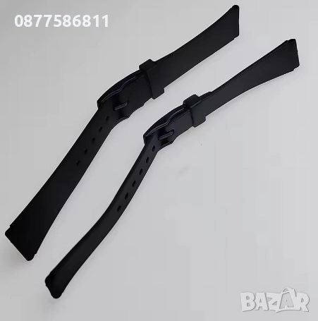 НОВА ЧЕРНА СИЛИКОНОВА ГУМЕНА КАИШКА ЗА ЧАСОВНИК Q§Q.СИЛИКОНОВИ ГУМЕНИ КАИШКИ ЗА ЧАСОВНИЦИ Q § Q QQ, снимка 4 - Каишки за часовници - 51613140