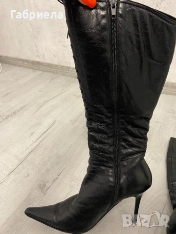 Ботуши, естествена кожа