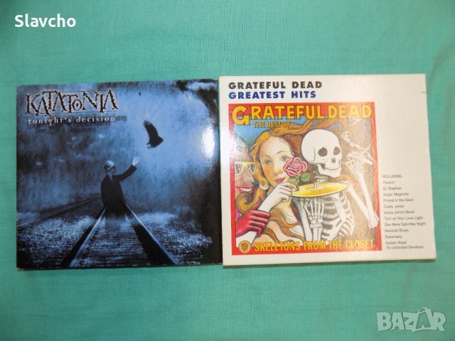 Дискове на -Katatonia - Katatonia - Tonight's Decision /Grateful Dead - The Best Of, снимка 1 - CD дискове - 40692240