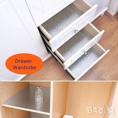 Самозалепващо се алуминиево кухненско фолио 300х60см, снимка 7 - Други стоки за дома - 38096447