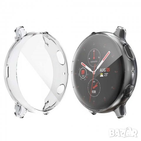 За Samsung watch active 2 40mm/44mm-цели силиконови протектори, снимка 1 - Смарт часовници - 31665734