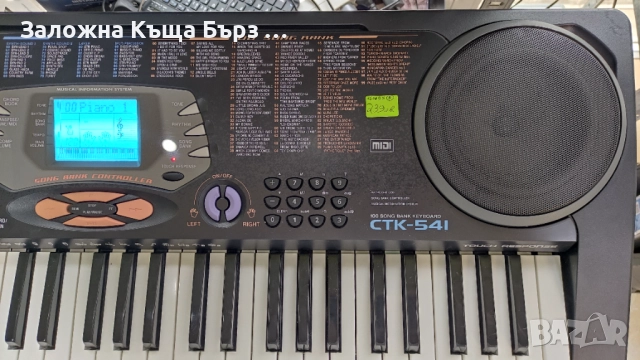 Синтезатор / Клавир CASIO CTK-541 . В добро състояние !!!, снимка 6 - Синтезатори - 52849354