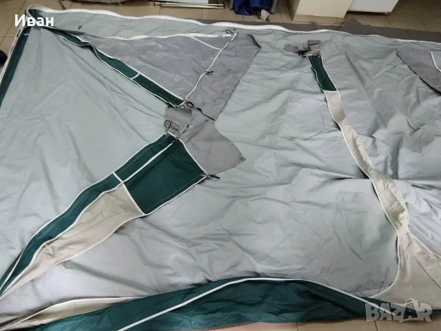 Форселт за каравана Isabella Capri Lux Green. Размер 1050см (1036-1060см) земя-земя., снимка 5 - Палатки - 56233486