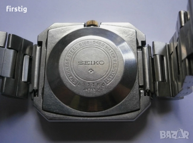Мъжки Часовник Сейко Seiko 5 DX Automatic 6106-5480 , снимка 8 - Мъжки - 51430913
