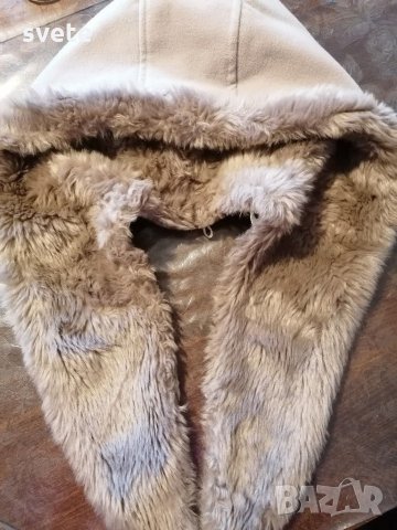 Елегантно дамско палто с подвижна яка, снимка 8 - Палта, манта - 31576732