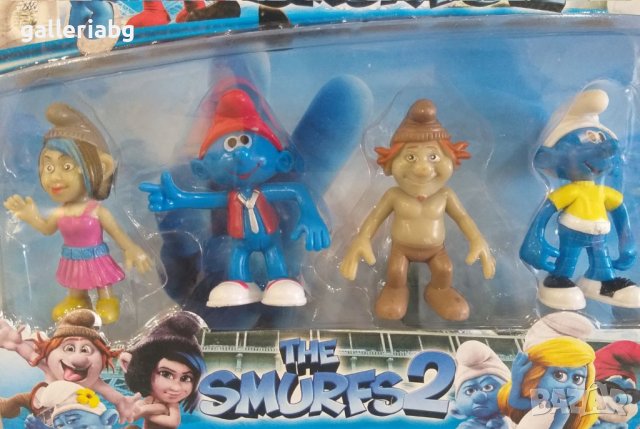 Комплект с фигурки на Смърфовете (The Smurfs)