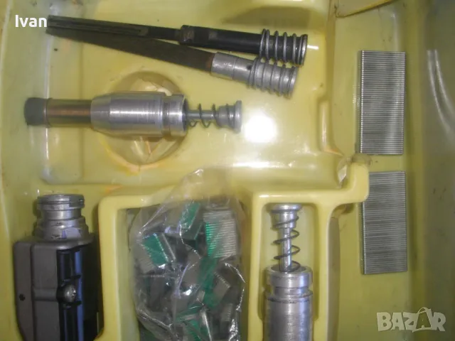 WAGNER MOTORHAMMER 0177 Пълен комплект немски електрически такер ел.длето професионален 120W 2 прист, снимка 8 - Други инструменти - 47717541