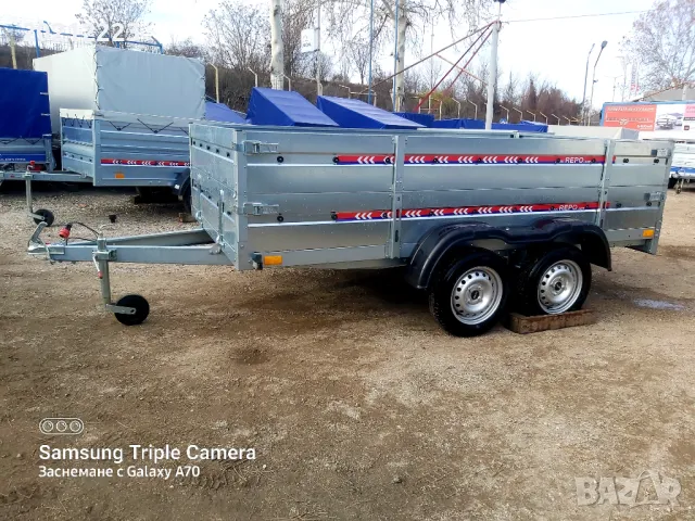 Туристическо ремарке Поп Индъстри-REPO с допълнителни канати, снимка 1