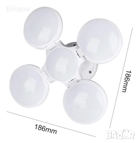 Енергоспестяваща LED лампа – футболна топка, снимка 3 - Други - 52854174