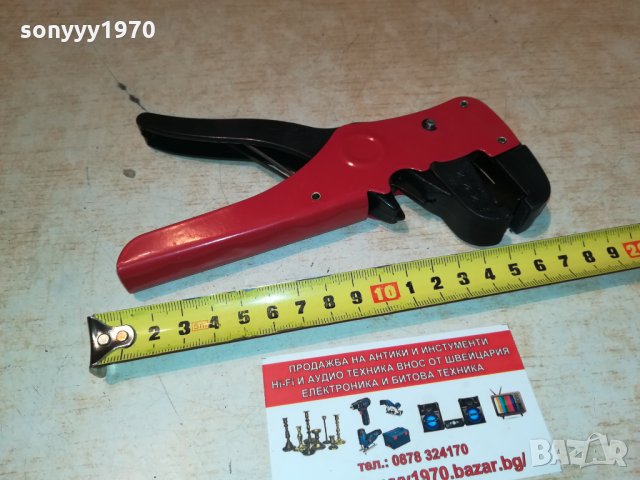 Клещи за заголване на кабел 2809211908, снимка 4 - Клещи - 34284297