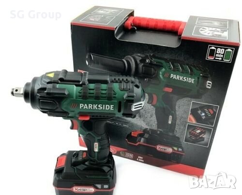 Акумулаторен 20V-4АH Li-On ударен гайковерт (Impact Driver) PARKSIDE, снимка 13 - Винтоверти - 30061376