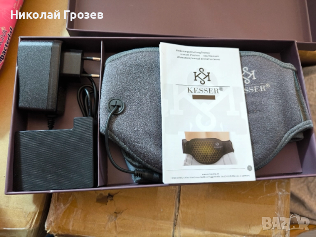 Нагревателен колан с батерия и с 3 нива на топлина, снимка 2 - Колани - 51974055