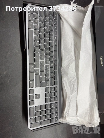 Клавиатура Logitech MX Keys Plus DE layout, снимка 2 - Клавиатури и мишки - 53148942