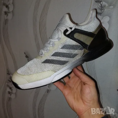 adidas adizero Ubersonic 2  номер 48 2/3  тенис обувки, снимка 13 - Маратонки - 47946392