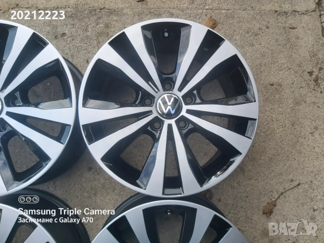 4 броя алуминиеви джанти за Volkswagen Golf,Caddy,Touran,T-Roc 16, снимка 8 - Гуми и джанти - 51895384