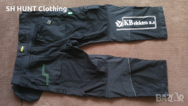 Snickers 6902 FLEXI Work Stretch Trouser 52 / L работен панталон с от части еластична материя W4-144, снимка 3 - Панталони - 51968624